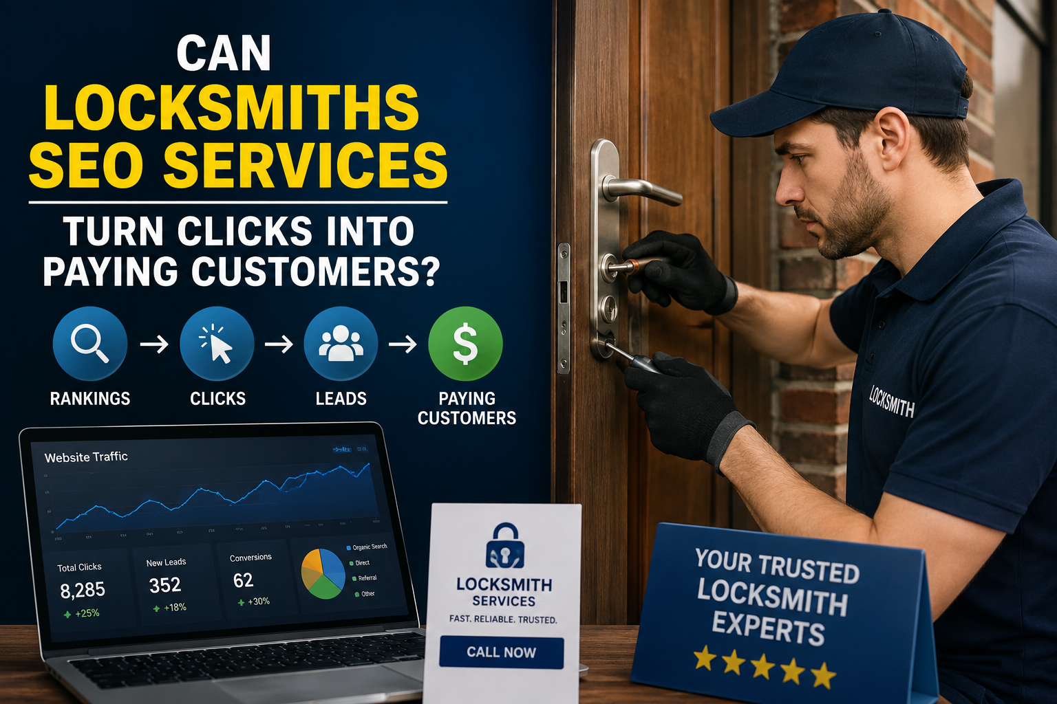 Locksmiths SEO Services