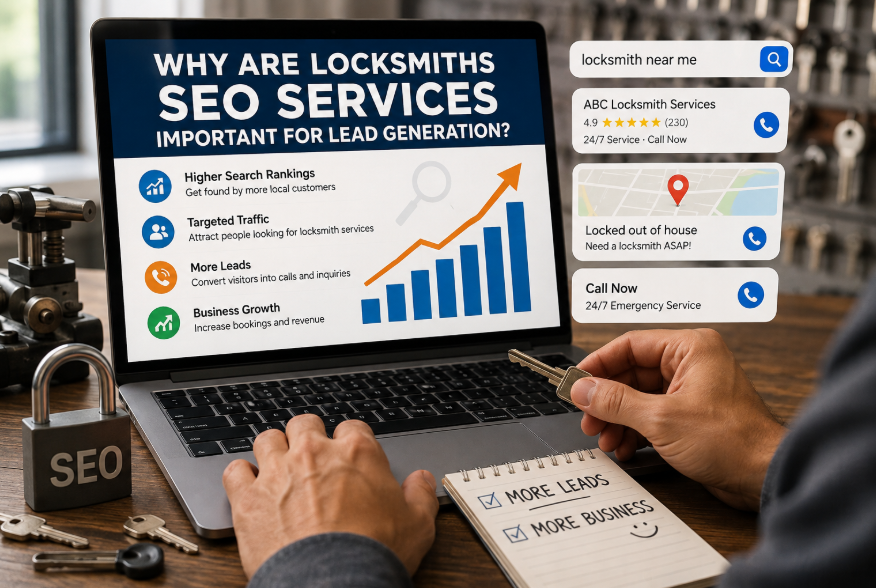 Locksmiths SEO Services